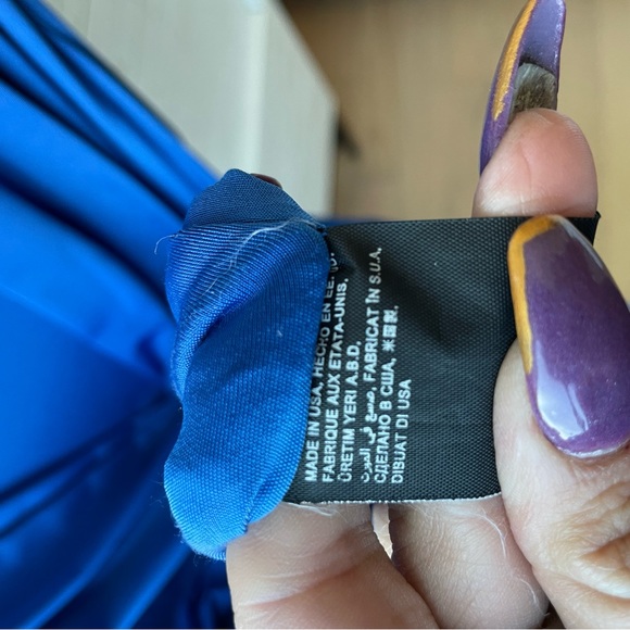 Bebe Royal Blue Dress Size S - Picture 4 of 4